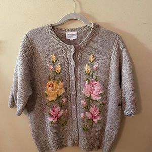 Susan Bristol Short Sleeve Sweater